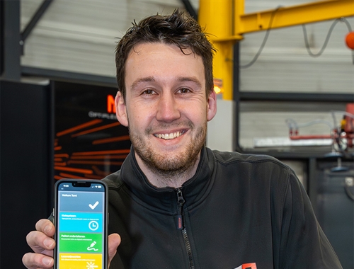 TBB GILZE ONTWIKKELDE EN BOUWDE ZELF EEN APP