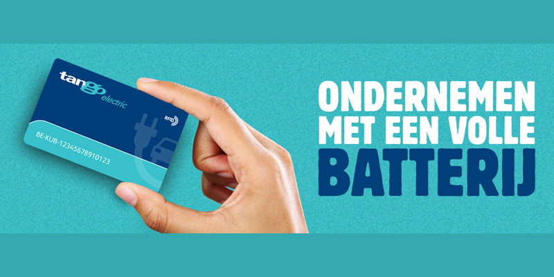 Tango electric laadpas voor uw elektische voertuig