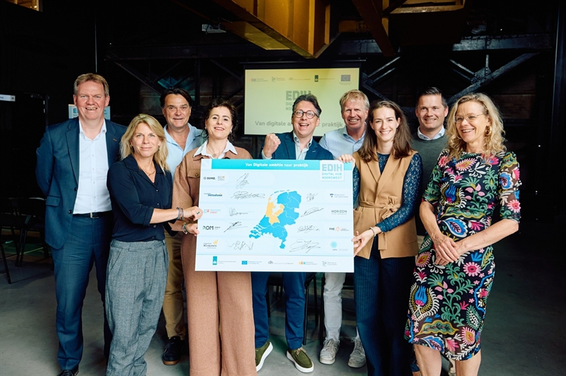 Van digitale ambitie naar praktijk: EDIH Digital Hub Noordwest start nieuwe fase
