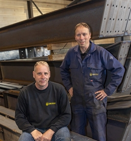 METAALTOPPERS ARNO DE BOER EN ROEL HOLTROP